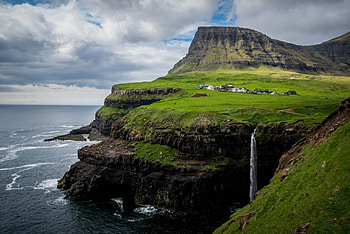 Gasadalur, Geography HD wallpaper