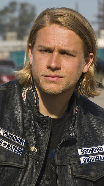 Charlie Hunnam, Movies, Screen beauty, Long-haired guy HD phone wallpaper