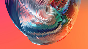 Colorful Liquid Lines Shades Abstraction Abstract HD wallpaper