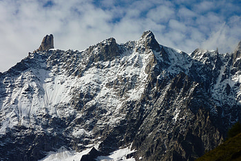 Nature, Sky, Mountains, Snow, Vertex, Top, Mountain Landscape HD wallpaper