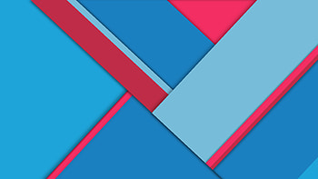 Blue Red Material Design , abstract, artist, artwork, digital-art HD wallpaper