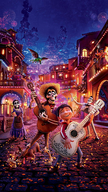 Coco , Disney background HD phone wallpaper