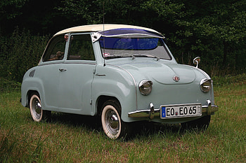 goggomobil 1960, retro, autos, vintage, cars HD wallpaper