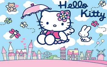 Hello Kitty . HD wallpaper