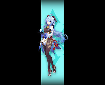 Ganyu genshin, cryo HD wallpaper