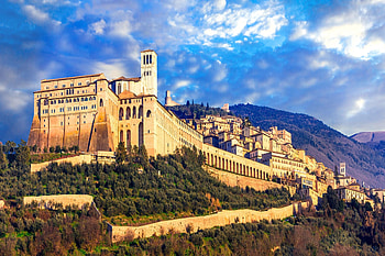 Trekking in Assisi, St. Francis trail HD wallpaper