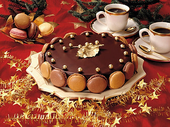 Food, Chocolate, Desert, Coffee, Cake, Sweet, Glasses, Glaze, Goblets, Festive Table, Holiday Table HD wallpaper