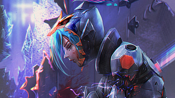 Akali Injured League Of Legends , akali-league-of-legends, league-of-legends, games, deviantart HD wallpaper