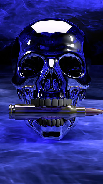 dark, skull HD phone wallpaper