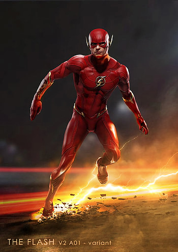 The Flash Concept Art, Movie, ConceptArt, HighRes HD phone wallpaper