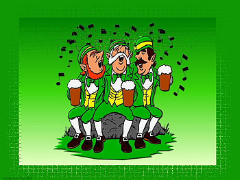 DRINKING IRISHMEN, irish, singing, st patricks, green HD wallpaper