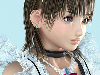 Anime, girls, 3d HD wallpaper