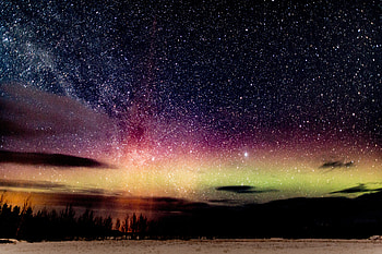 Nature, Stars, Night, Shine, Starry Sky, Brilliance HD wallpaper