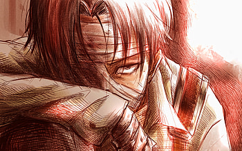 Levi Ackerman, fan art, Attack on Titan, Rivai Akkaman, portrait, Shingeki no Kyojin, Attack on Titan characters, manga, Levi Ackerman Attack on Titan HD wallpaper