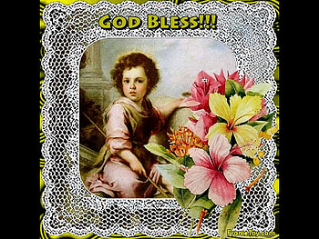 Young good shepherd, god, flower, jesus, christ, shepherd, religion, christianity HD wallpaper