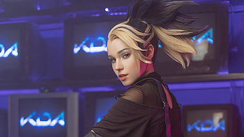Akali Kda Girl Cosplay , kda, akali-league-of-legends, league-of-legends, games, cosplay HD wallpaper