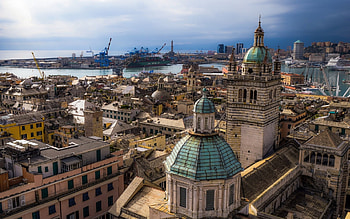 Genova Italy, , Liguria, Mar Ligure HD wallpaper