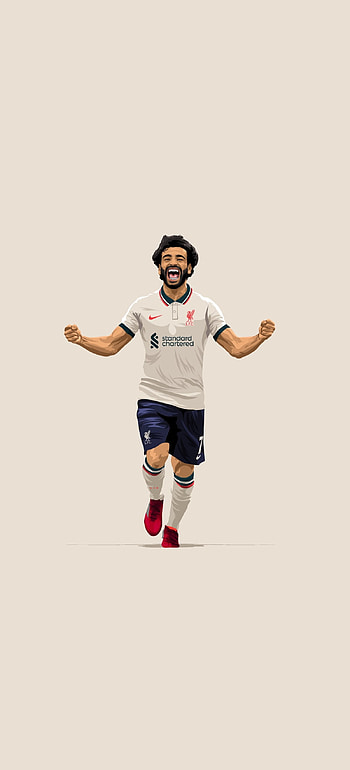 Salah Away, Liverpool, LFC HD phone wallpaper