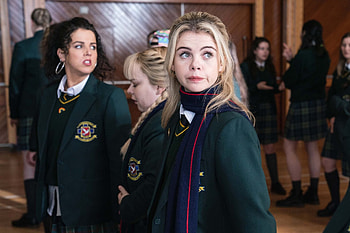 Derry Girls TV Series, Poignant moment praised, Emotional storyline, Touching scene HD wallpaper
