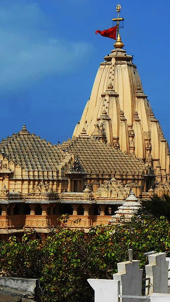 Somnath Mahadev, Somnath Temple Gujarat HD phone wallpaper