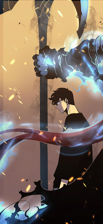 Sung Jin-Woo, Anime, Solo Leveling HD phone wallpaper