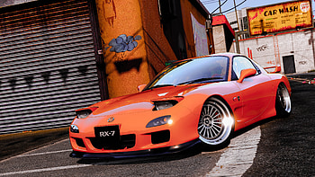 RX-7 GTA, Mazda RX HD wallpaper