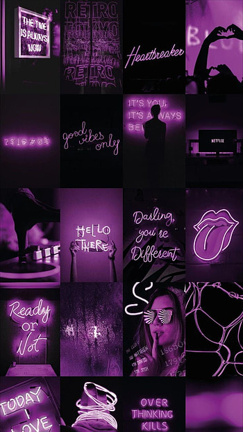 Purple aesthetic, magenta HD phone wallpaper