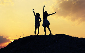 Girls, Dance, Dark, Elevation HD wallpaper