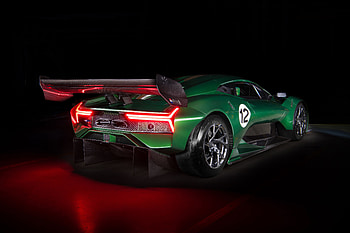 Brabham BT62, 2018, tailight, rear view HD wallpaper