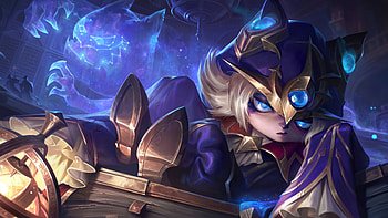Vex Stargazer Skin LoL Splash Art PC, Video Game, League Of Legends, Vex (League Of Legends) HD wallpaper