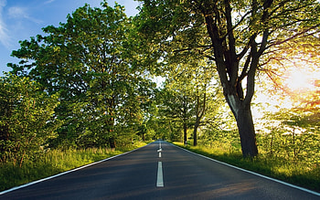 Landscape, Roads HD wallpaper