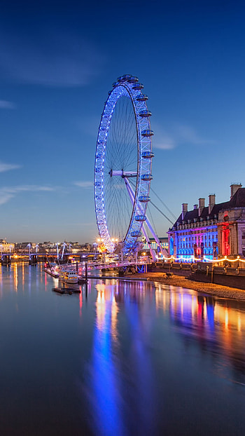 London Eye, Cool places, Must-visit spots, Enjoyable activities HD phone wallpaper