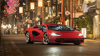 Lamborghini Countach lpi 800 4 2022 Car Cars HD wallpaper