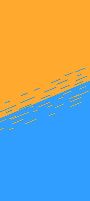 Blue and yellow, art HD phone wallpaper