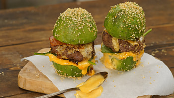 Sesame Seeds, Avocado burgers, Tastemade HD wallpaper