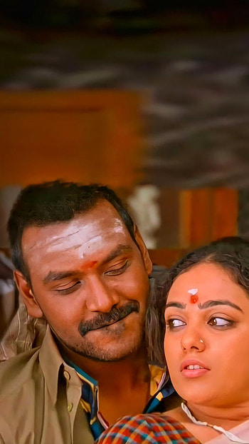 Kanchana, nithya menon, lawrence HD phone wallpaper