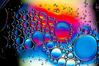 Abstract, Water, Bubbles, Form HD wallpaper