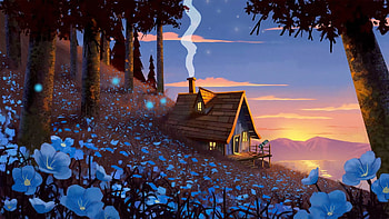 Artistic-House, Artistic, House, CG, fantasy HD wallpaper