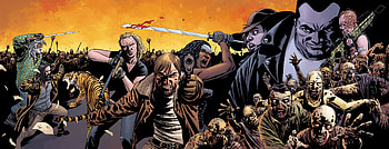 The walking dead, comics, zombies HD wallpaper