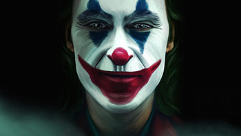 Joker Face Makeup, joker-movie, joker, 2019-movies, movies, joaquin-phoenix HD wallpaper