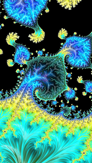 Fractal Art Trippy Psychedelic Background for Smart, Abstract, fractal HD phone wallpaper