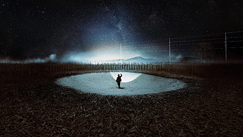 Invasion, 2021 TV show, night HD wallpaper