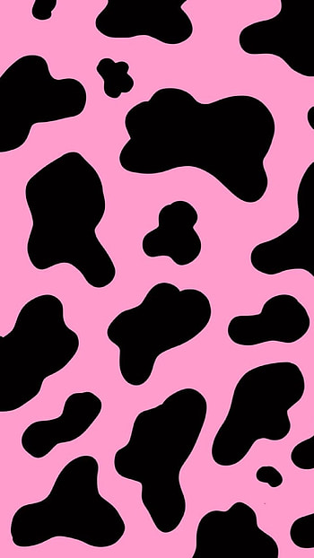Cow Print, Pink HD phone wallpaper