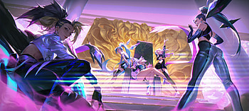 Kda More, kda, league-of-legends, games, music HD wallpaper