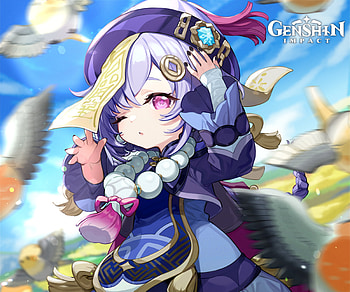 Qiqi - Genshin Impact, Qiqi (Genshin Impact), video game, Genshin Impact HD wallpaper