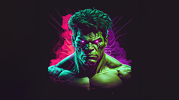 Smasher Hulk Minimal , hulk, superheroes, minimalism, minimalist, artist, artwork, digital-art, deviantart HD wallpaper
