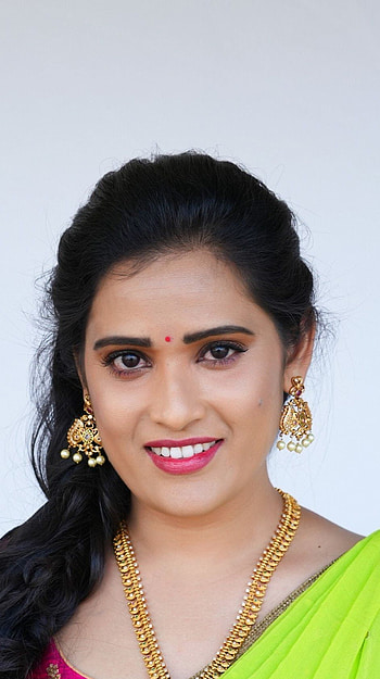 Anusha parda, happy ugadi HD phone wallpaper
