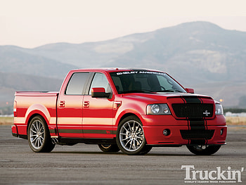 F-150 Super Snake, ford, black stripe, truck, red HD wallpaper
