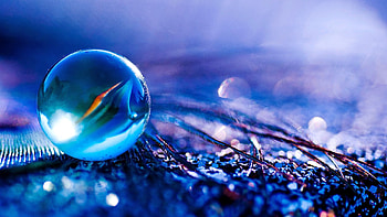 Glass Ball Glare Light Purple Reflection graphy graphy HD wallpaper