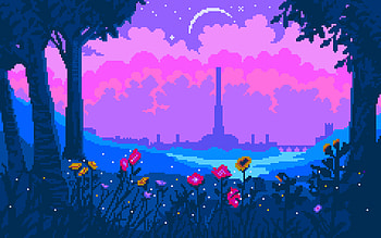 Artistic Pixel Art and Background, Cute Pastel Pixel Aesthetic HD wallpaper